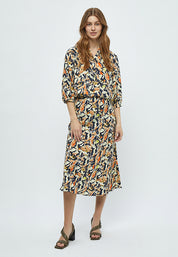 Peppercorn Odette Blouse Blouse 2958P Jet Black Print