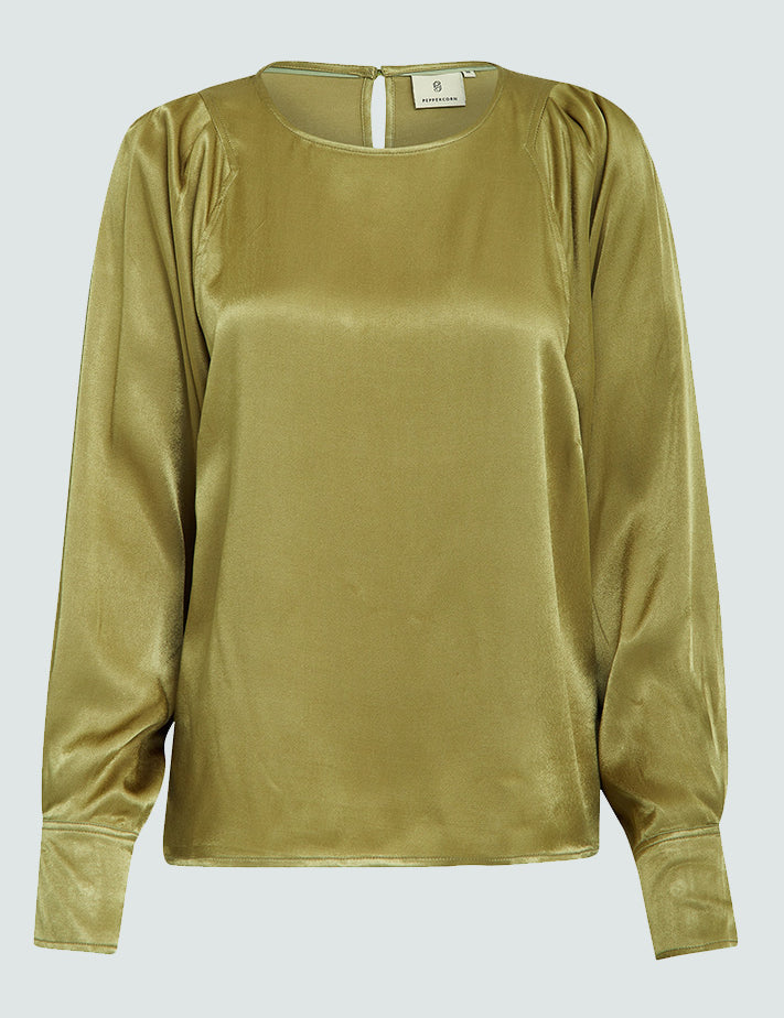 Peppercorn Olanna Blouse Blouse 3062 Ecru Olive