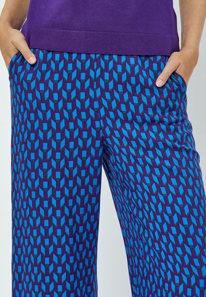 Peppercorn Orella Pants Pant 1518P Imperial Blue Print