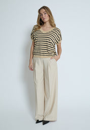 Peppercorn PCAlayan Blouse Blouse 9000S Black Stripe