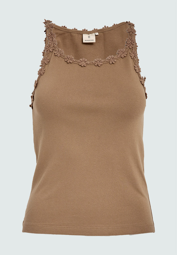 Peppercorn PCAlice GOTS Top Top 6796 Tannin Sand