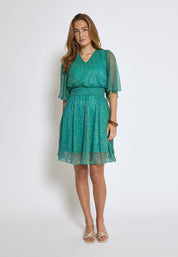 Peppercorn PCAriel Dress Dress 3177 Viridian Green