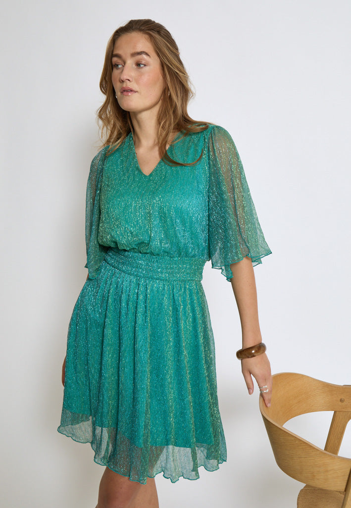 Peppercorn PCAriel Dress Dress 3177 Viridian Green