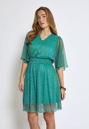 Peppercorn PCAriel Dress Dress 3177 Viridian Green