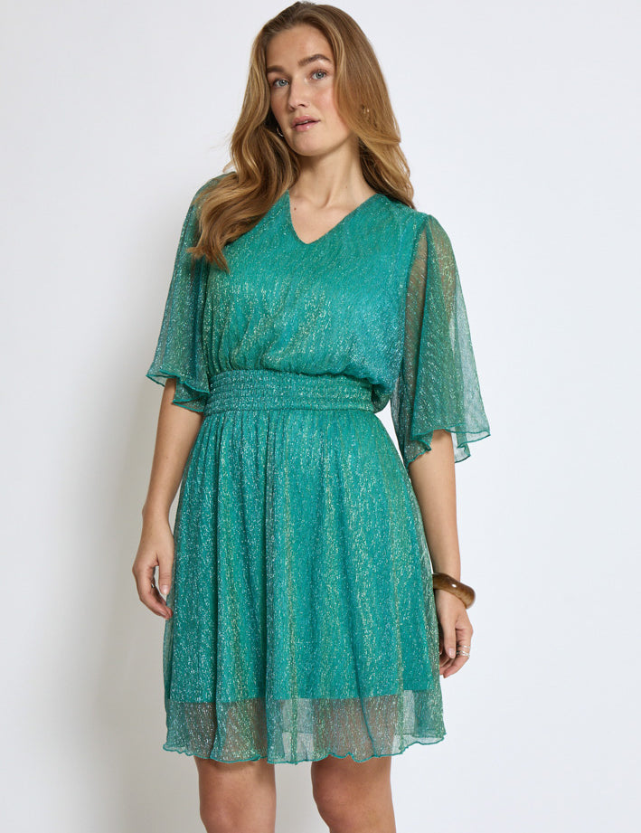 Peppercorn PCAriel Dress Dress 3177 Viridian Green