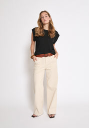 Peppercorn PCAverly T-Shirt T-Shirt 9000 Black