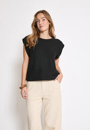 Peppercorn PCAverly T-Shirt T-Shirt 9000 Black