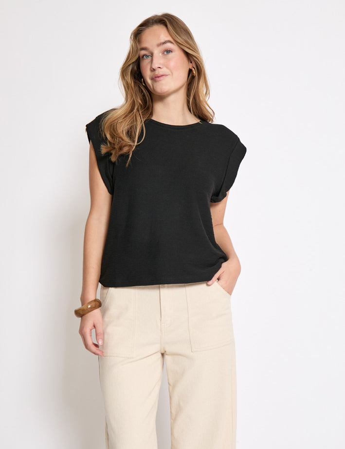 Peppercorn PCAverly T-Shirt T-Shirt 9000 Black