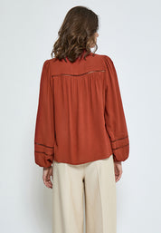 Peppercorn PCBabro Shirt Shirt 4086 Red Ochre