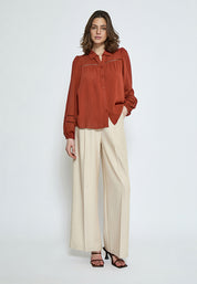 Peppercorn PCBabro Shirt Shirt 4086 Red Ochre