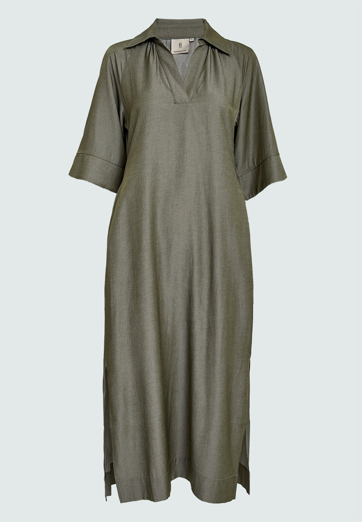 Peppercorn PCBea Dress Dress 3975M Mermaid Green