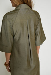 Peppercorn PCBea Dress Dress 3975M Mermaid Green