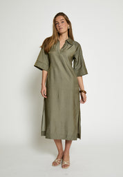 Peppercorn PCBea Dress Dress 3975M Mermaid Green