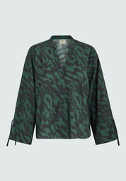 Peppercorn PCCarmina Blouse Blouse 4112P Jungle Green Print