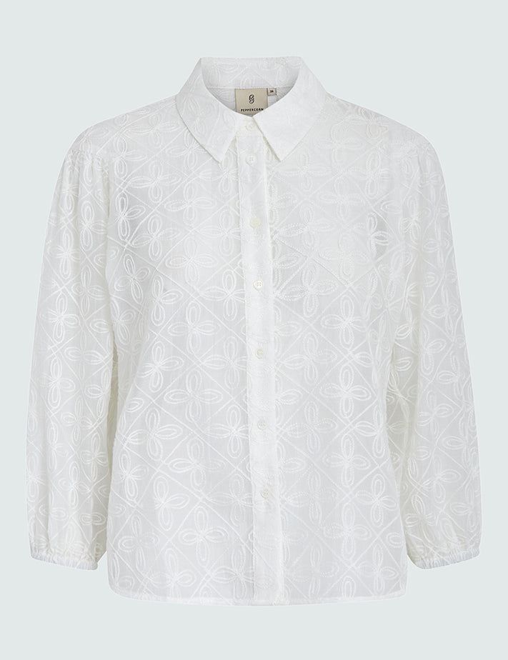 4 Sleeve Shirt Shirt 0011 Gardenia