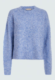 Peppercorn PCCoral Boucle Knit Pullover Pullover 520M Allure Blue Melange