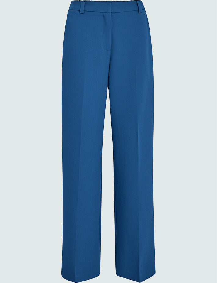 Peppercorn PCDelia Mid Waisted Straight Pant Pant 5007 Palace Blue