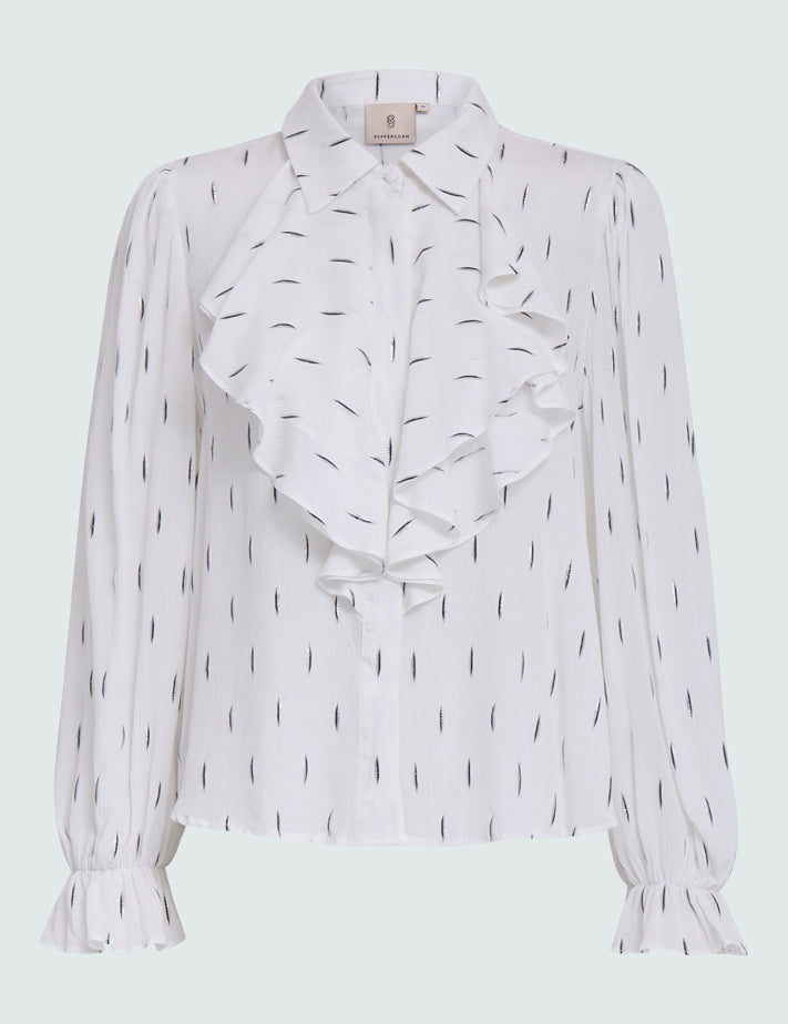 Peppercorn PCDevi Blouse Blouse 0011 Gardenia