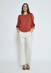 Peppercorn PCDicette Blouse Blouse 4086 Red Ochre