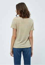 Peppercorn PCDicte V T-Shirt T-Shirt 2105 Feather Gray