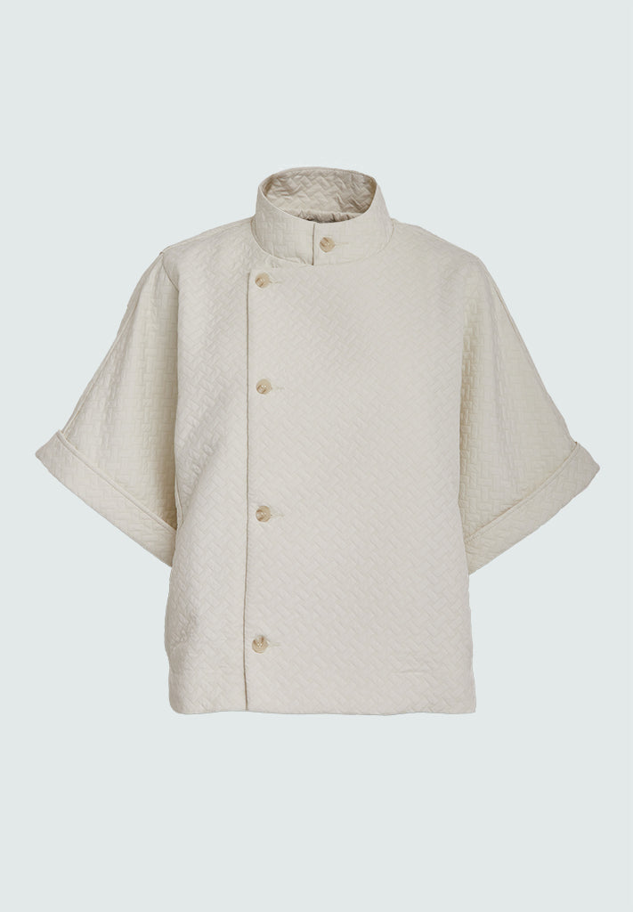Peppercorn PCFanou Short Jacket Jacket 2213 Silver Birch