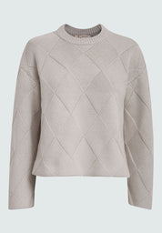 Peppercorn PCFay O-Neck Pullover Pullover 2213 Silver Birch
