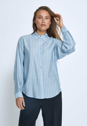 Peppercorn PCFelia Striped Shirt Shirt 520S Allure Blue Stripe