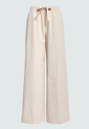 Peppercorn PCFia Belt Pant Pant 0202 Whitecap Grey