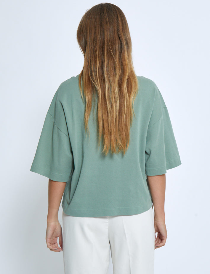 Peppercorn PCFiola GOTS T-shirt T-Shirt 3790 Hedge Green