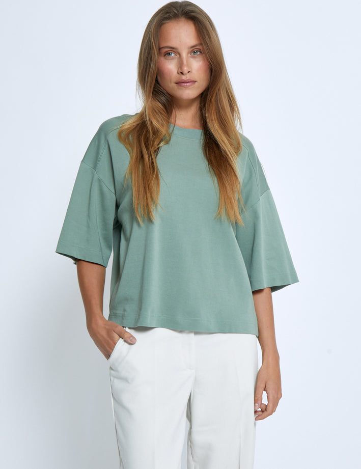 Peppercorn PCFiola GOTS T-shirt T-Shirt 3790 Hedge Green
