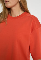 Peppercorn PCFiola GOTS T-shirt T-Shirt 4174 Hot Coral