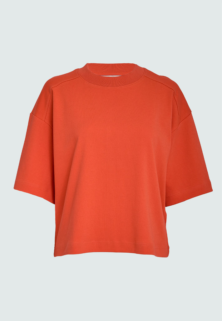 Peppercorn PCFiola GOTS T-shirt T-Shirt 4174 Hot Coral