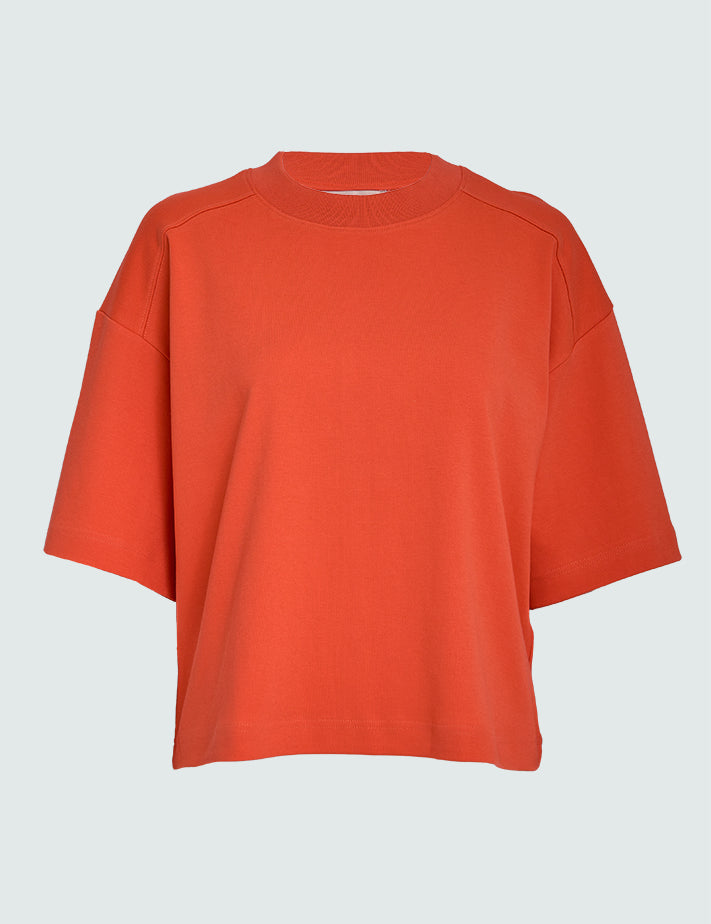 Peppercorn PCFiola GOTS T-shirt T-Shirt 4174 Hot Coral