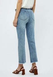 Peppercorn PCFione MW Denim Jeans Jeans 9600 Light Blue Wash