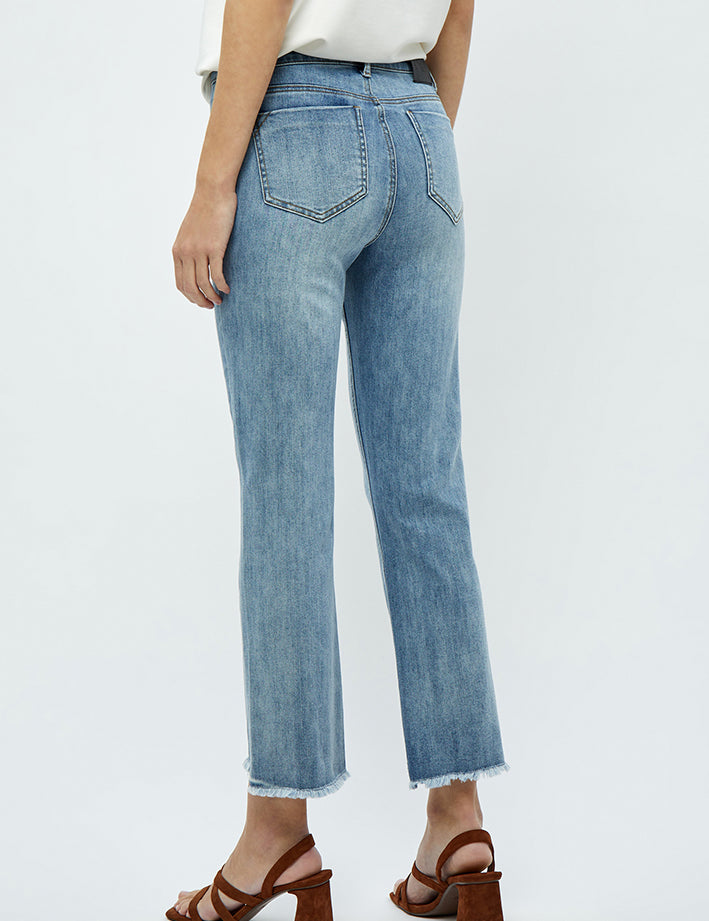 Peppercorn PCFione MW Denim Jeans Jeans 9600 Light Blue Wash