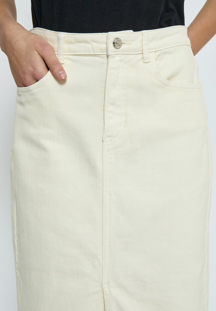 Peppercorn PCFione Maxi Skirt Skirt 0023 Seedpearl Cream
