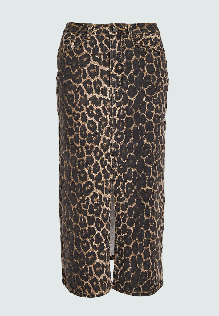 Peppercorn PCFione Skirt Skirt 9168P Leopard Print