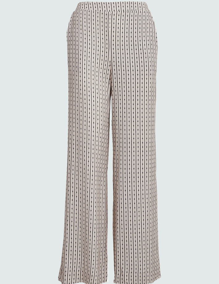 Peppercorn PCGabriella Pant Pant 0202P Whitecap Cream Print