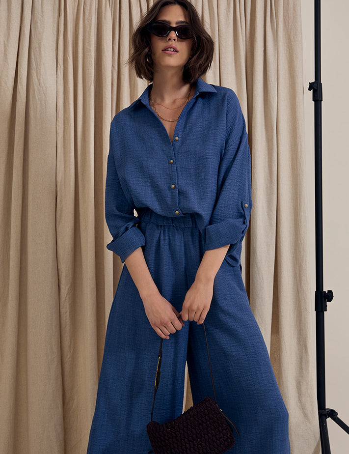 Peppercorn PCGaby Shirt Shirt 5007 Palace Blue