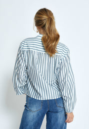Peppercorn PCGiril Blouse Blouse 1039S FADED DENIM ST