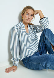 Peppercorn PCGiril Blouse Blouse 1039S FADED DENIM ST