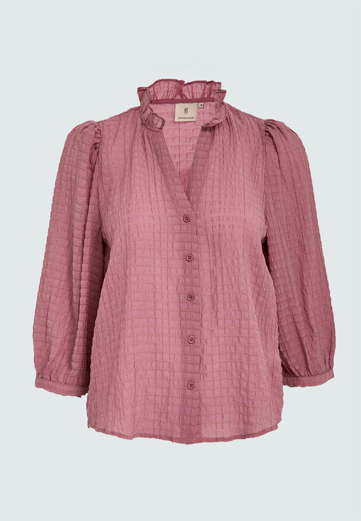 Peppercorn PCGiselle Shirt Shirt 5076 Apple Butter Brown