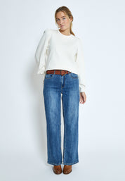 Peppercorn PCGloria GOTS Sweatshirt Sweatshirt 0011 Gardenia