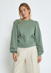 Peppercorn PCGloria GOTS Sweatshirt Sweatshirt 3790 Hedge Green