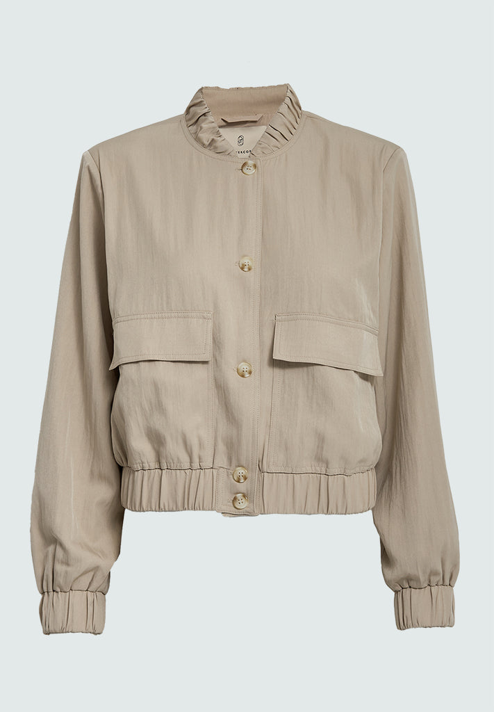 Peppercorn PCGrady Bomber Jacket Vest 0274 LIGHT SAND