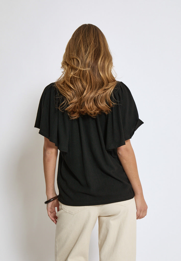Peppercorn PCHannah Blouse Blouse 9000 Black