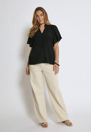 Peppercorn PCHannah Blouse Blouse 9000 Black