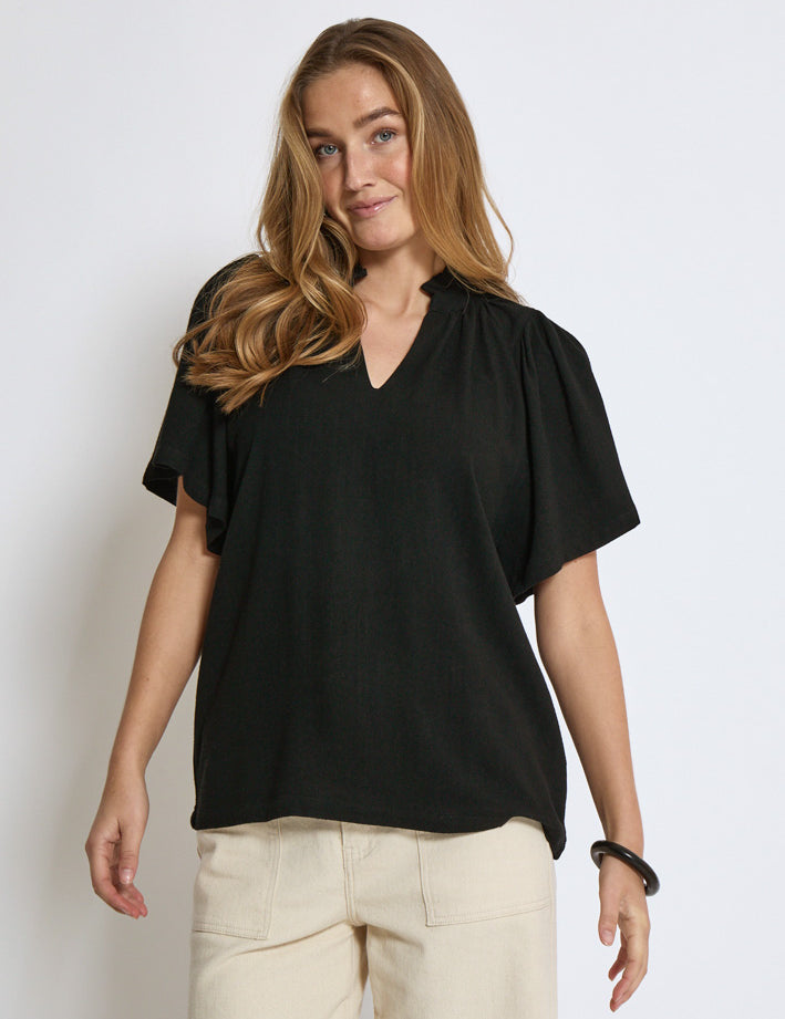 Peppercorn PCHannah Blouse Blouse 9000 Black