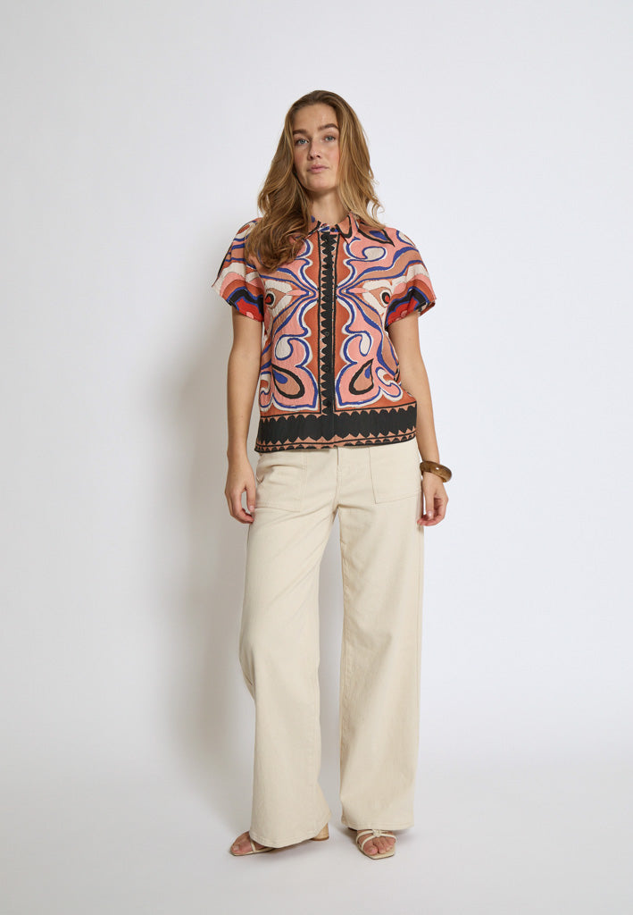 Peppercorn PCHanny Shirt Shirt 4090 Strawberry Ice