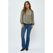 Peppercorn PCHaze Blouse Blouse 0178M Winter Twig Sand Melange